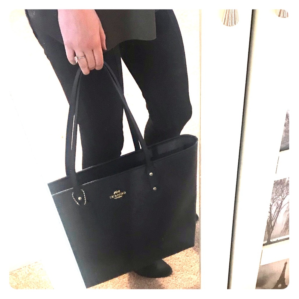 Brand new navy blue Coach bag!